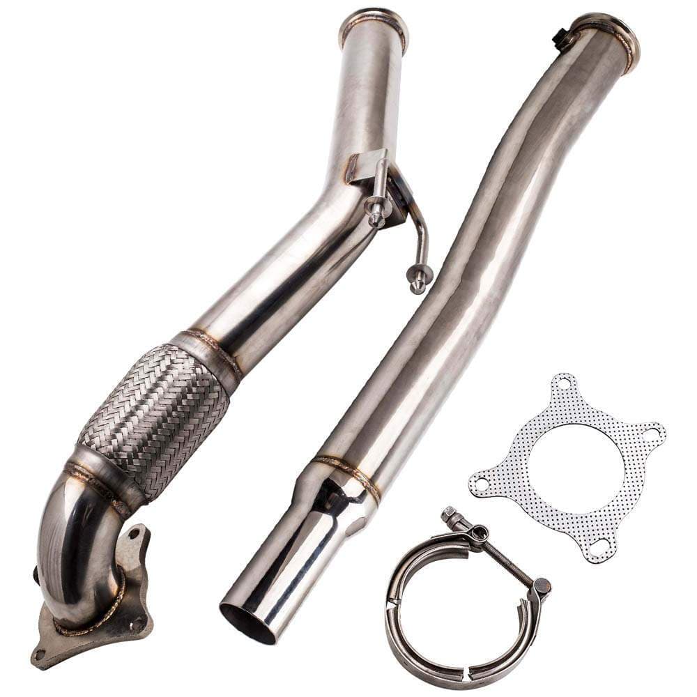 New Edelstahlauspuff Edelstahl-Downpipe für VW GOLF MK5 MK6 2.0 GTI FSI (inkl. 19% Mwst)