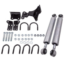 Laden Sie das Bild in den Galerie-Viewer, New 2007-2017 für Jeep Wrangler JK Dual Steering Stabilizer Kit cylinder