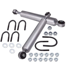 Laden Sie das Bild in den Galerie-Viewer, New 2007-2017 für Jeep Wrangler JK Dual Steering Stabilizer Kit cylinder