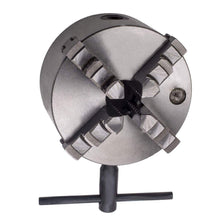Laden Sie das Bild in den Galerie-Viewer, New 5 &#39; K12-125 Lathe Chuck 4 Jaw 4JawMini Metal Chuck Self Centering