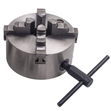 Laden Sie das Bild in den Galerie-Viewer, New 5 &#39; K12-125 Lathe Chuck 4 Jaw 4JawMini Metal Chuck Self Centering
