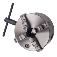 Laden Sie das Bild in den Galerie-Viewer, New 5 &#39; K12-125 Lathe Chuck 4 Jaw 4JawMini Metal Chuck Self Centering