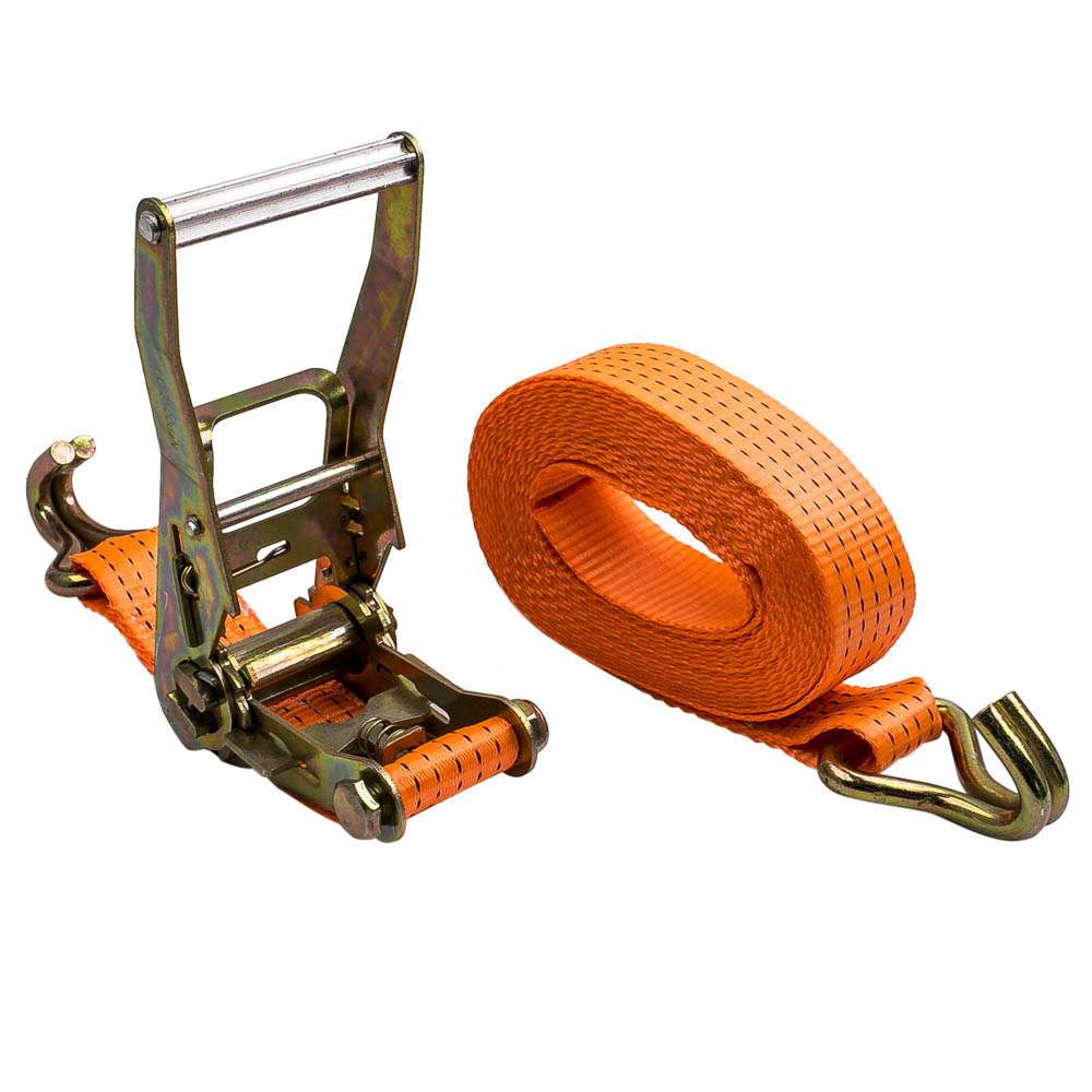 New 10 x 5000kg 6m 5t Profi Spanngurte 2 teilig Zurrgurte Ratschengurte Gurt de
