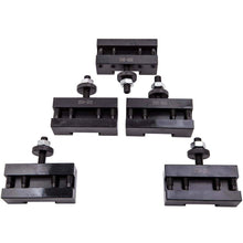 Laden Sie das Bild in den Galerie-Viewer, New 5 Pcs Dreh- und Verkleidungshalter Schnellwechsel-Werkzeughalter Kit 250-201