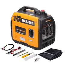 Laden Sie das Bild in den Galerie-Viewer, New Stromerzeuger Generator Inverter Stromaggregat max 3500 Watt 3000 Watt