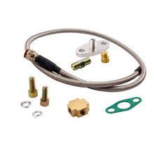 Laden Sie das Bild in den Galerie-Viewer, New neu Universal Turbolader Ölleitungen Ölvorlaufleitung Kit T3 T4 T04 T61 T66 gut