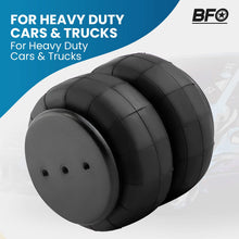 Laden Sie das Bild in den Galerie-Viewer, New Paar 2600 LBS Luftfeder Federbalg Single Port 1/2 NPT Für Heavy Duty Aufhängung