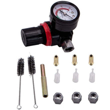 Laden Sie das Bild in den Galerie-Viewer, New 3 HVLP Luftspritzpistolen-Kit Autolack-Basislack-Klarlack mit Fall Air Spray Gun