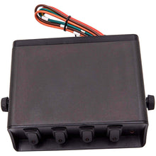 Laden Sie das Bild in den Galerie-Viewer, New 40A Rocker Switch Emergency LED Light 4 Gang Toggle Switch Panel für Car Boat