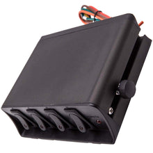 Laden Sie das Bild in den Galerie-Viewer, New 40A Rocker Switch Emergency LED Light 4 Gang Toggle Switch Panel für Car Boat