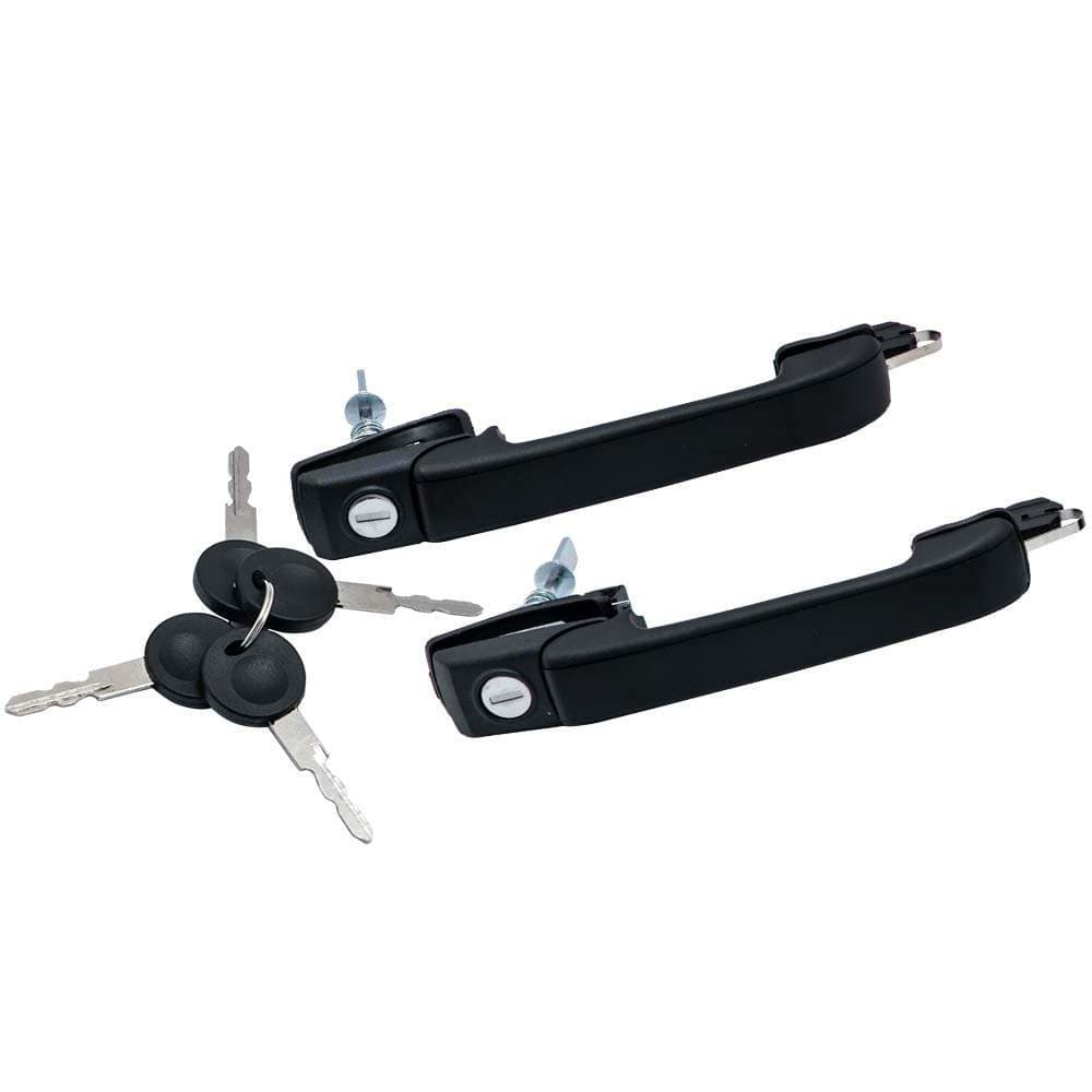 New 2x Türgriff Aussen Griffe Vorne L+R Schlüssel kompatibel für VW GOLF 3 1H 4 CABRIO 1E VENTO
