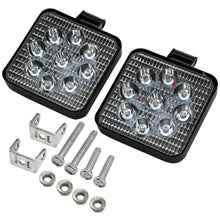 Laden Sie das Bild in den Galerie-Viewer, New 27W 12V 24V LED Arbeitsscheinwerfer Dachlampen Scheinwerfer für Offroad Truck