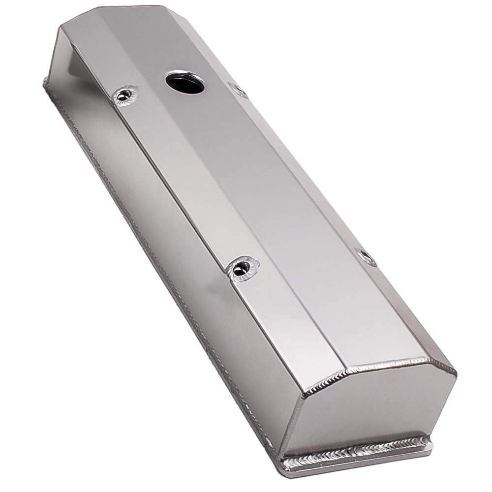 New Aluminium Ventilabdeckung für Chevy Small Block SBC 1958-1986 inkl. Schrauben