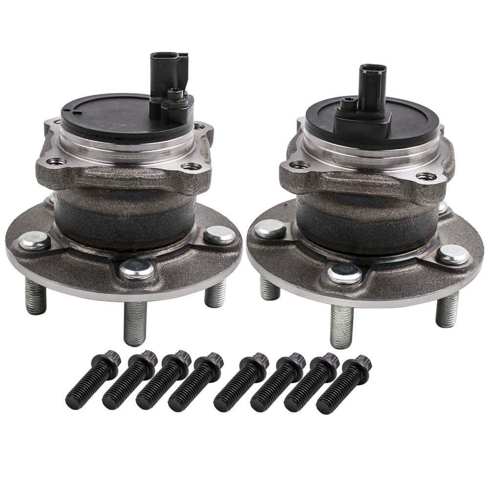 New 2 x Radlagersatz Satz Radnabe Hinten Hinterachse Für Ford Focus 2 Ii + c-Max