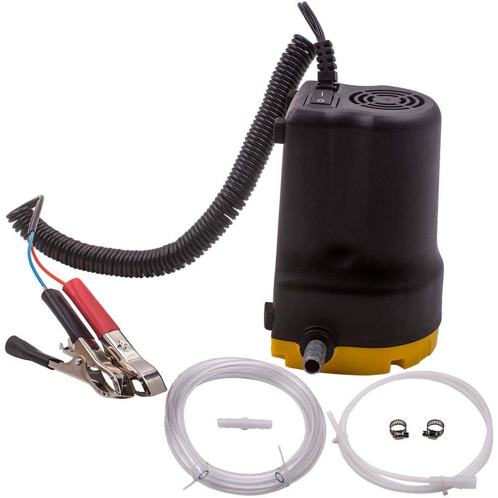 Ölpumpe Oil Diesel Transfer Pump Siphon 12V 60W Electric Fluid Extractor Car Motorbike