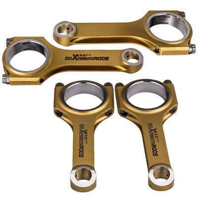 Pleuel Titanplattiert H-Schaft Pleuel für Audi S3 BAM AEB 144mm 20mm Connecting Rod ARP