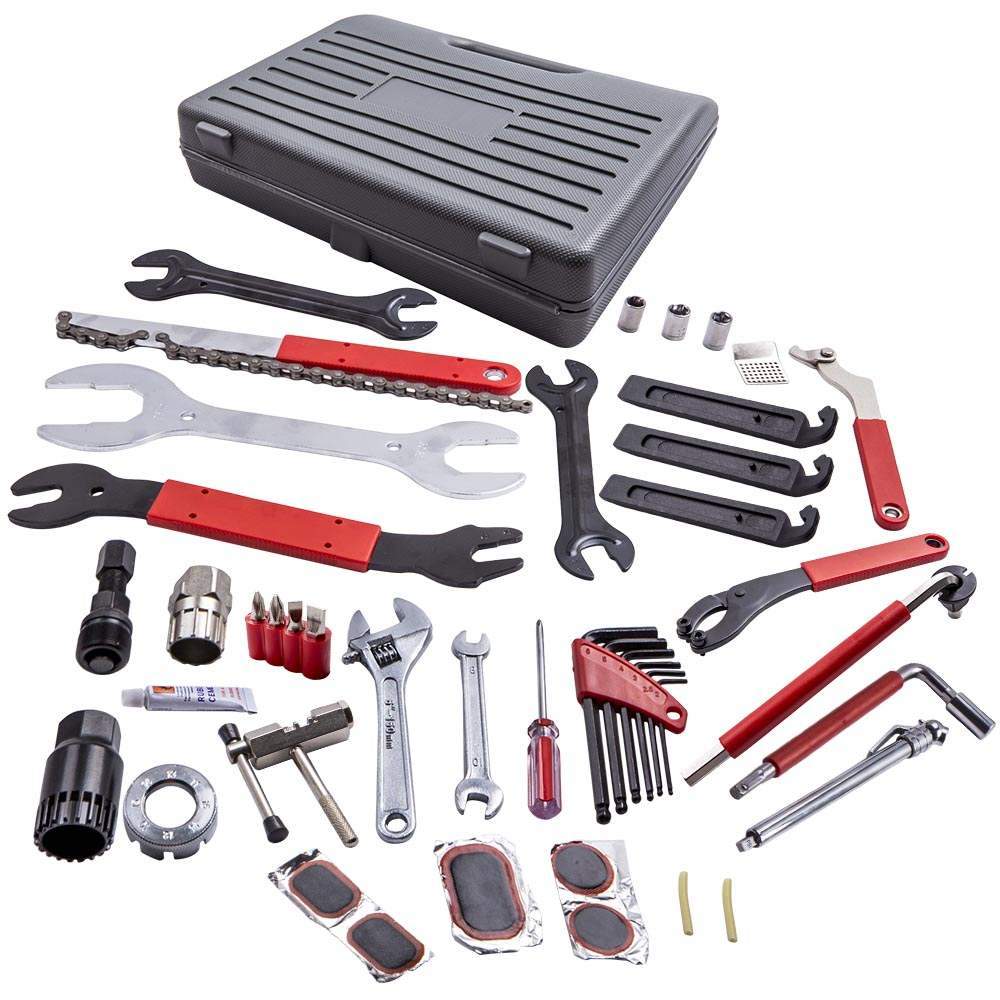 Timing Tool kit 44tlg Fahrrad Werkzeugkoffer Bike Tool Set Box Reparatur Werkzeugtasche Werkzeug