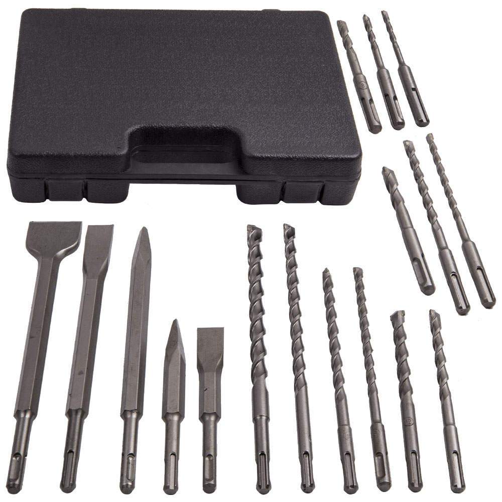 Timing Tool kit Hammerbohrer Flachmeißel Für SDS Plus Drehnut-Betonwerkzeugsatz Hammer Drill Bit