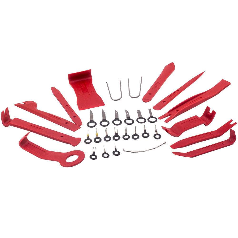 Timing Tool kit Innenraumverkleidung-Werkzeug 32-tlg KFZ Cliplöser-Demontage-Set Montagehebel