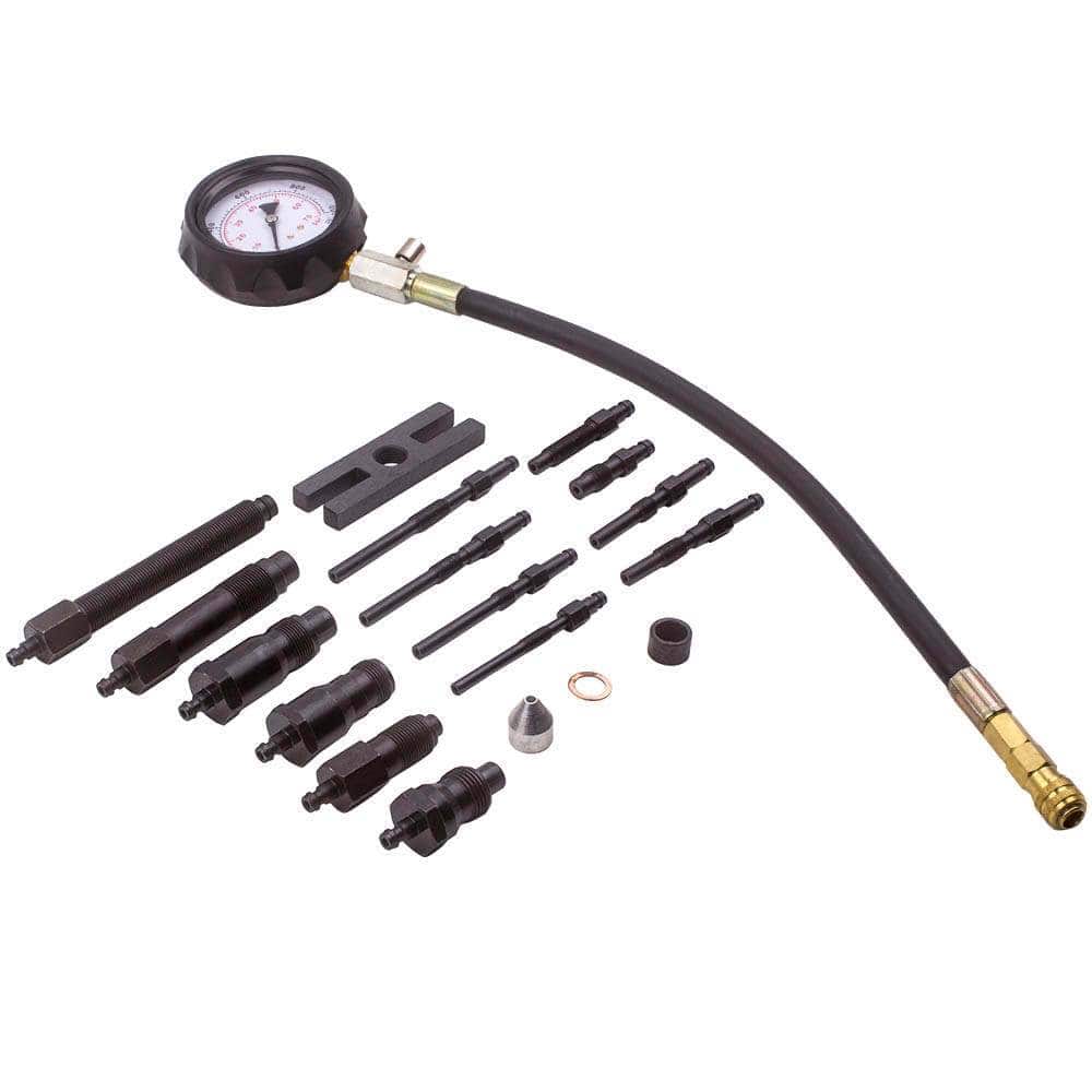Timing Tool kit Kompressionsprüfer Dieselmotor 0-70 Bar Kompressionstester Druckprüfer