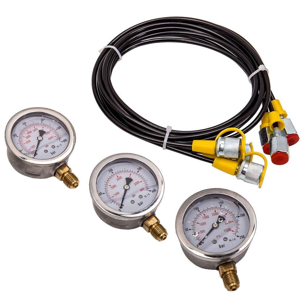 Timing Tool kit Hydraulik Druck Tester Messgerät Diagnosekupplungen Test Satz For Bagger