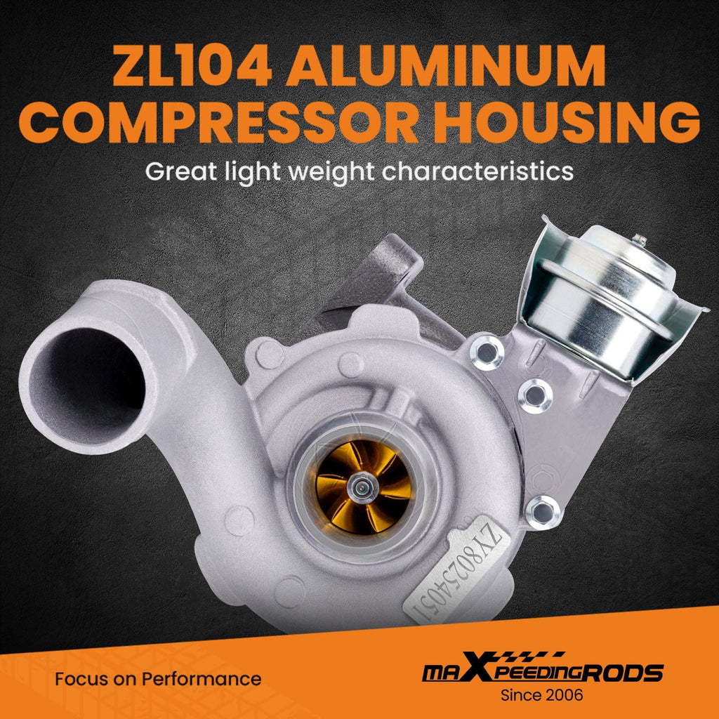 Turbo Billet-Kompressorrad Turbolader Kompatibel für RENAULT LAGUNA 2 ESTATE 1.9 DCI 120 cv 8200322125 708639-0006