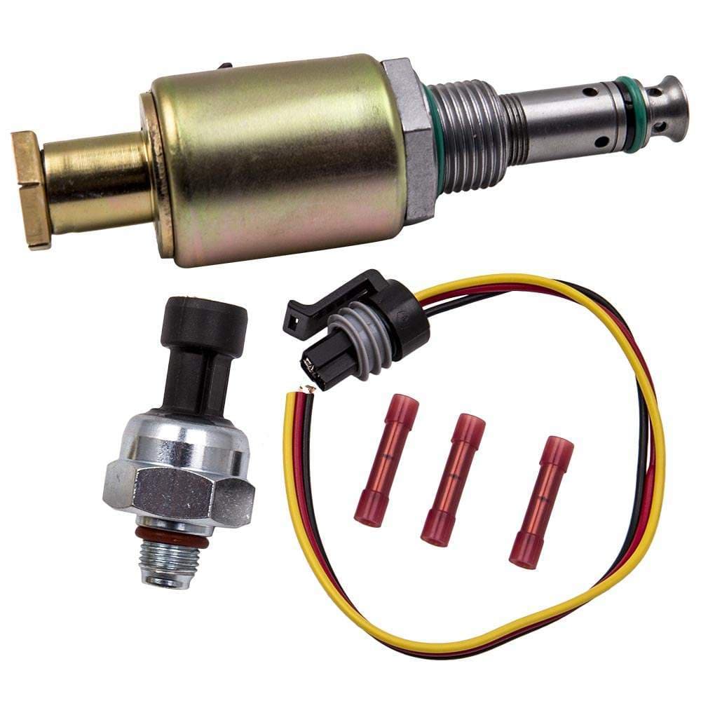 Ventilteile Druckregelventil IPR Fuel Einspritzdruckregler Ventil + ICP Sensor kompatibel für Ford 7.3L