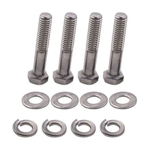 Laden Sie das Bild in den Galerie-Viewer, Zylinderkolbensatz For Chevy Sbc 265 305 307 327 350 400 Stainless Hex Bolt Kit Small Block