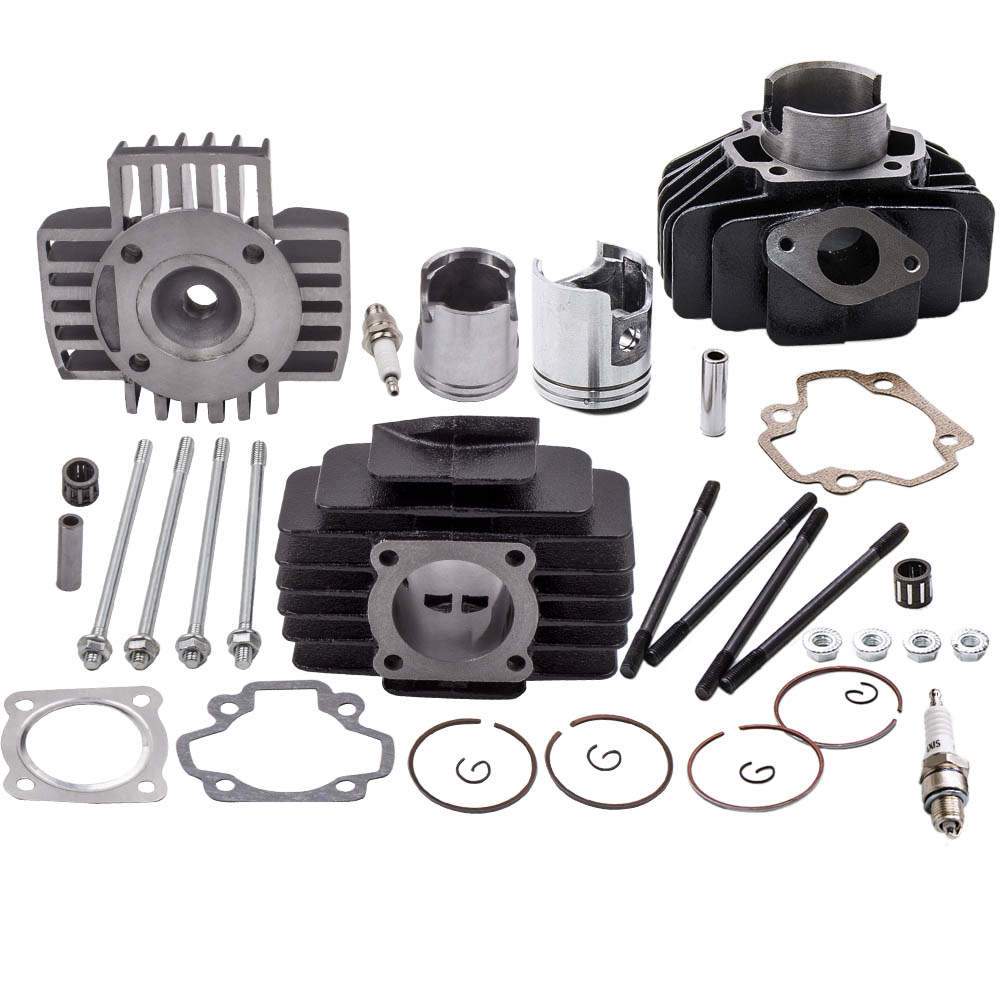 Zylinderkolbensatz Zylinder Kit 60ccm Motor ZYLINDER KOLBEN DICHTUNG SATZ für Yamaha PW50 QT50 NEU